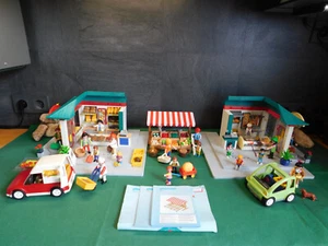 Playmobil Kleine Ladenstraße: 4410, 4411, 4412, 3069, 6121 u. Extras, o. OVP! - Bild 1 von 12
