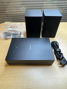 Samsung Rear Speakers For 9.2 QSeries Soundbar Model PS-RQ910D with cables - Picture 1 of 6