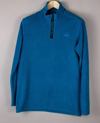 Maglione In Fleece Con Zip Casual KAPPA Da Uomo Taglia M - Immagine 1 di 4