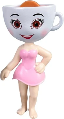 4 Inches Italian Brainrot Action Figure,Ballerina Cappuccino Pink Desk Accessori - Image 1 of 4