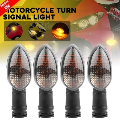 4x Front Rear Turn Signal For YZF R1/M/S R6/S R7 R3 R25 R15 R125 Indicator Light - Bild 1 von 4
