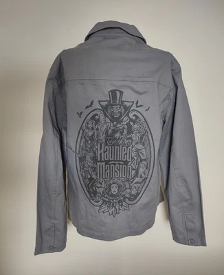 Camisa/Chaqueta Disney HAUNTED MANSION Gris - Para Hombre Talla M - NUEVA con etiqueta Foto 1 de 4