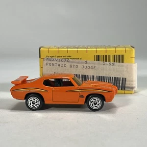 MATCHBOX-MB#70 PONTIAC GTO JUDGE-ORANGE-YELLOW BOX-- - Picture 1 of 8
