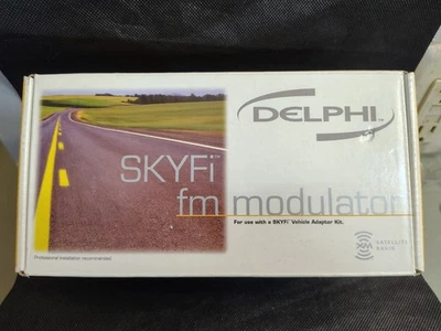 Delphi SKYFi FM Universal Adapter Modulator for XM Satellite Radio SA10003 New - Image 1 of 4