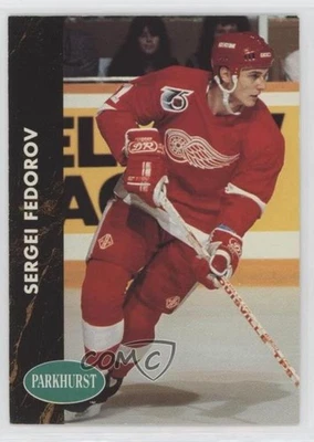 1991-92 Parkhurst Sergei Fedorov #38 HOF - Image 1 of 2
