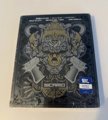 (Best Buy) Sicario Limited Steelbook, 4k, SEALD OOP Foto 1 de 2