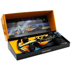 Lando Norris McLaren F1 Team MCL36 Formula 1 Bahrain GP 2022 1:18 - Foto 1 di 1