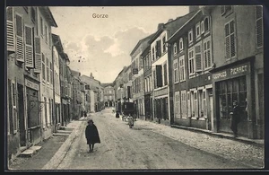 CPA Gorze, vue générale avec vue de la rue 1915 - Picture 1 of 2