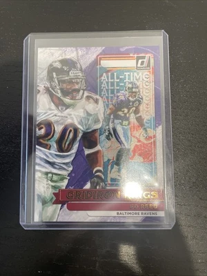 Donruss All-Time Gridiron Kings 2022 #AT-7 Ed Reed - Baltimore Ravens Foto 1 de 2