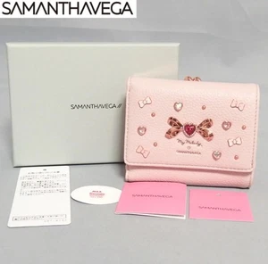 SAMANTHA VEGA × Sanrio my melody Kawaii Pink Geldbörse Hello kitty Friend unbenutzt - Bild 1 von 10
