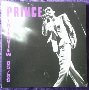 PRINCE - INTERVIEW 85/86 - UK LIMITED 12" X 12" BOX SET 2CD'S + POSTER + PRINTS - Imagen 1 de 5