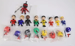 Lote de 9 figuras de 3" con ARTÍCULOS Mighty Morphin Power Rangers MMPR Loyal Subjects - Imagen 1 de 4