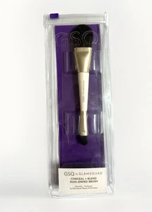 GSQ By Glam Squad Conceal + Blend Dual Ended Brush New - Picture 1 of 1