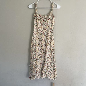 Abito midi nuovo Reformation Granada taglia 0 modello frutta primavera francese casual - Foto 1 di 8