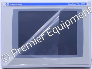 * ALLEN BRADLEY 2711P-T10C4D8 PANELVIEW 1000 PLUS 6 2711P-RDT10C & 2711P-RP8D - Bild 1 von 9