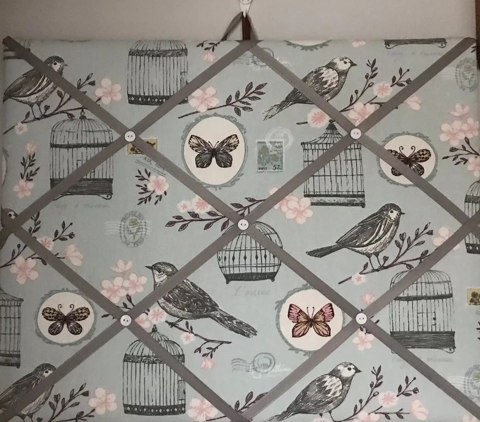 Hand Made Fabric Notice Board Clarke & Clarke Fabric - Image 1 of 1