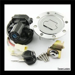 Kit Neiman Clé Bouchon Serrure pour Yamaha R1 de 2004 2005 2006 2007 2008 2009 - Imagen 1 de 5