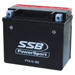 YTX12-BS SSB Series Motorcycle Battery - Picture 1 of 3