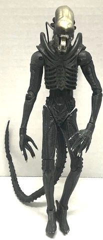 NECA Alien Black Xenomorph Big Chap Action Figure Loose 2008 Used Cover