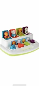 (paquete de 4) Battat - Pop-Up Pals - Juguete push & pop up de animales con clasificación de colores (paquete de 4) - Imagen 1 de 1