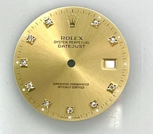 Genuine Rolex Datejust Gold diamond dial, 36mm, 100% authentic (80) - Picture 1 of 2