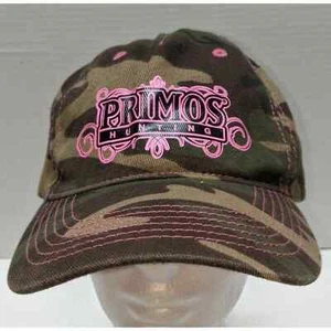 Bass Pro Shops Primos Jagd Camouflage Baseball Cap Pink & Schwarz Logo  - Bild 1 von 7