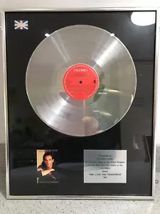 MICHAEL BOLTON Platinum Disc Award - TIME LOVE AND TENDERNESS - Columbia 1991 - Bild 1 von 7