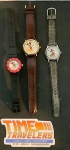 Lot Of 3 - Mickey Mouse - Watch - Disney Store - Picture 1 of 6