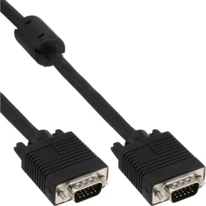 InLine Cavo S-VGA, Sub-D 15pin HD maschio a Sub-D 15pin HD maschio, 3m, 1x ferri - Foto 1 di 3