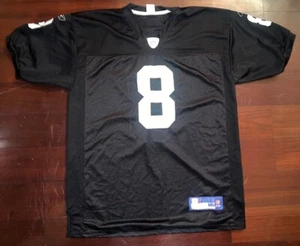 NFL Oakland Las Vegas Raiders Jason Campbell #8 Reebok Sewn Jersey Black Sz. 52 - Picture 1 of 8