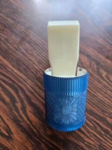 Bath & Body Works Wallflower Blue Barrel With Design Wall Plug In Diffuser #DD - Imagen 1 de 7