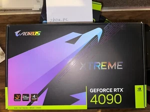 Gigabyte RTX 4090 Aorus Xtreme Gaming GPU (No Core & VRAM) With Box *AS IS* - Picture 1 of 8