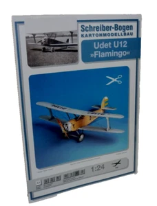 + KARTONMODELLBAU Bastelbogen Udet U12 "Flamingo" SCHREIBER-BOGEN 562 - Bild 1 von 2