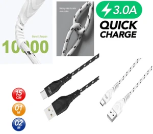 Pour Pixel 8 Câble Tressé De Charge Rapide USB Type-C Avec Longue Tête - Photo 1 sur 16