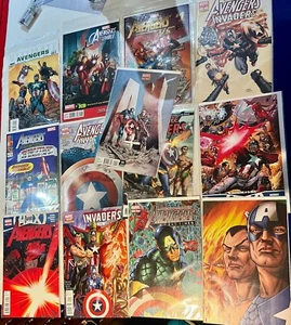 Lot of 13 Avengers, Invaders Marvel Comics Group NM/MT Including Variants - Picture 1 of 14