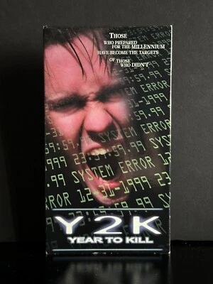 Y2K: Year To Kill VHS RARE Horror VHS Spectrum Films SOV Shot On Video Sci-Fi - Image 1 of 4