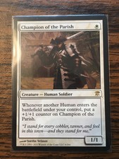 MTG Champion Of The Parish Innistrad Near Mint Free Shipping