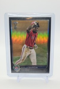 2022 Topps Chrome Ben Baller #25 Adolis Garcia - Texas Rangers