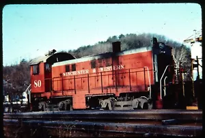Duplicate Rail Slide - WW Winchester & Western 80 Gore VA no date - Picture 1 of 1