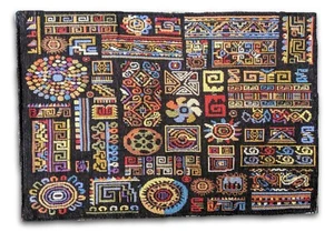 DaDa Bedding Set of 4 Ethnic Bohemian Geometric Tapestry Table Cloth Placemats - Picture 1 of 8
