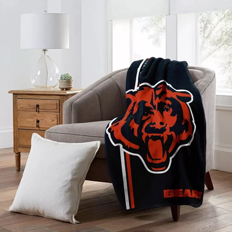 Chicago Bears - Plush Throw Blanket 50” x 60” - NFL - Restructure Cover