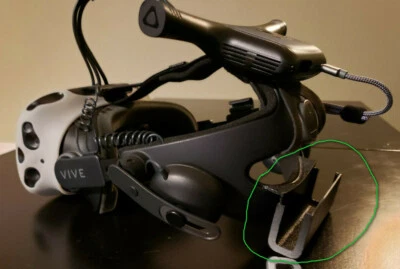for HTC Vive VR Wireless Battery Holder for the Deluxe Audio Strap - New version - Image 1 of 4