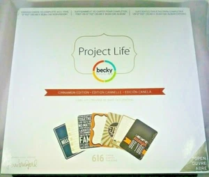 Project Life Becky Higgins Cinnamon Edition 616 Cards Scrapbook - Picture 1 of 4