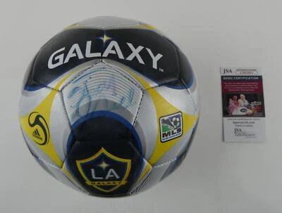 David Beckham Signed MLS Addias Los Angeles Galaxy Soccer Ball To Stacy JSA COA - Image 1 of 4
