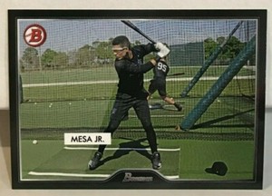 Victor Mesa Jr 2019 Topps On Demand Inspired By '55 Bowman Prospect #27 SP /2500