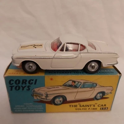 Corgi Toys Original , Volvo P.1800 The Saints Car ,Nr.258 mit OVP, guter Zustand - Bild 1 von 4