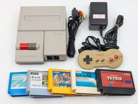 Nintendo New Famicom HVC-101 Console Tested + Controller AC Adapter JP