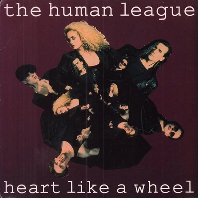 Human League Heart Like A Wheel 7" Vinyl UK Virgin 1990 Silber Injektionslabel - Bild 1 von 3