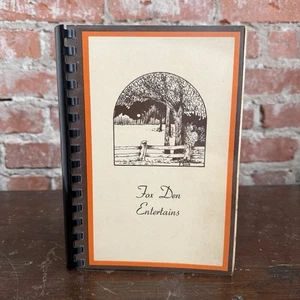 VTG Cookbook Fox Den Country Club Entertains KNOXVILLE TN History Farragut - Imagen 1 de 2