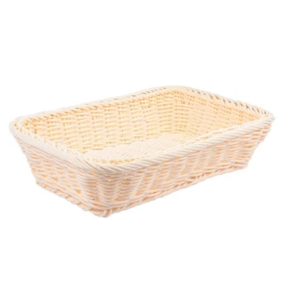 1 Stück geflochtener Obstkorb Obstständer Korb Brotbehälter Aufbewahrungskorb - Bild 1 von 4